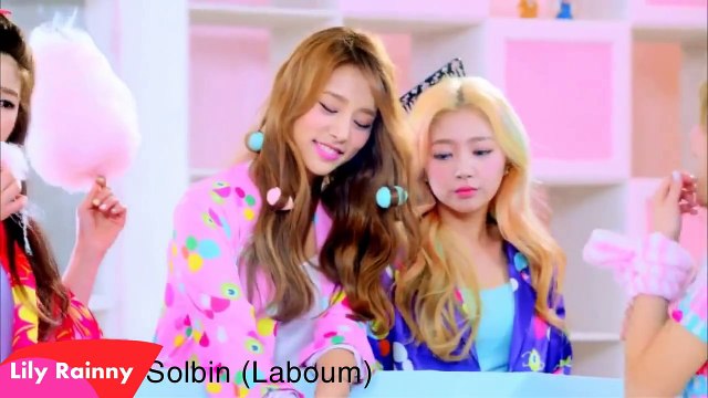 Top 20 KPOP Girl's Group Beauty and Adlibs 2015 #Beauty #MV