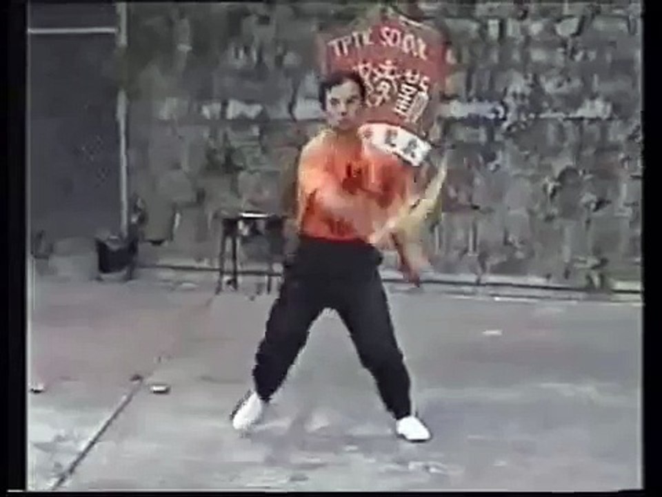 Dragon style kung fu-龍形正宗-林燦光師傅授徒-龍形雙刀-陳梓熙校長
