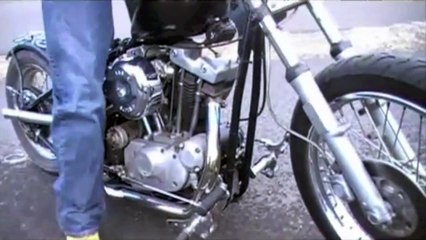 Harley-Davidson Ironhead Chopper Build