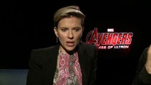 Scarlett Johansson and Mark Ruffalo talk 'Avengers: Age of Ultron'