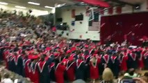 Shane's Graduation - Throwing Hats In The Air