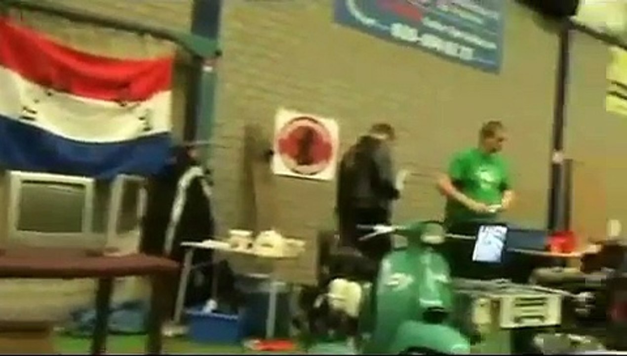 Dutch Classic Vespa & Lambretta Custom Scooter Show 2007.