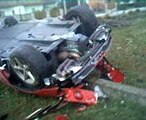 ferrari crashed in brcko,bosnia