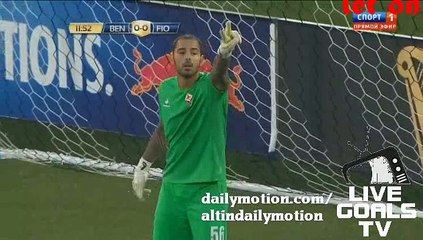 Benfica Amazing Free Kick Chance Benfica 0-0 AFC Fiorentina