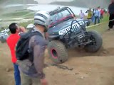 Jeep volteado en la presa tijuana 4x4 2012off road jeep wangler