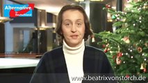 Beatrix von Storch   Weihnachtsgruß aus Brüssel MDEP AFD Alternative für Deutschland