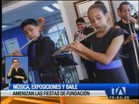 Actividades artísticas amenizan fiestas de Guayaquil