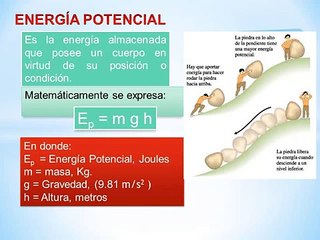 trabajo, energia y potencia