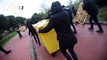 Estudiantes de la Autónoma montan barricadas en el acceso a la Universidad - #LaUniEnHuelga