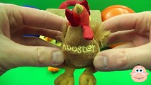 ANIMAL SOUNDS with Kinder Surprise Eggs & My Barnyard Buddies! Duck, Rooster, Pig & Cow Toys!
