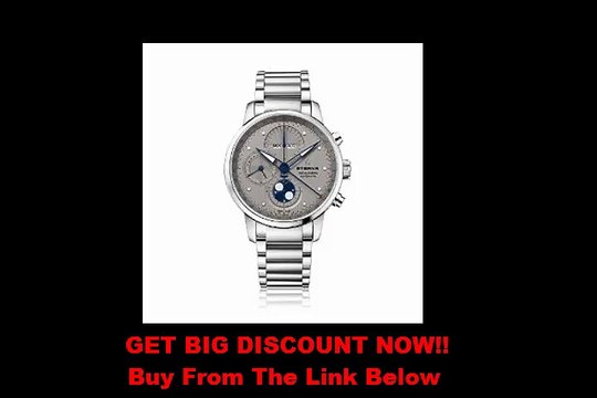 SPECIAL PRICE Eterna Men's Tangaroa Automatic Chronograph Stainless Steel Grey Dial