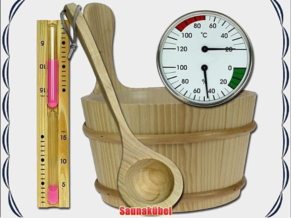 Sauna Instrument Thermometer Hygrometer Model ELECSA 9216 