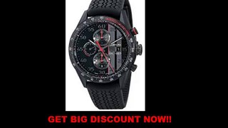 UNBOXING TAG Heuer Men's CAR2A83.FT6033 Carrera Analog Display Swiss Automatic Black Watch