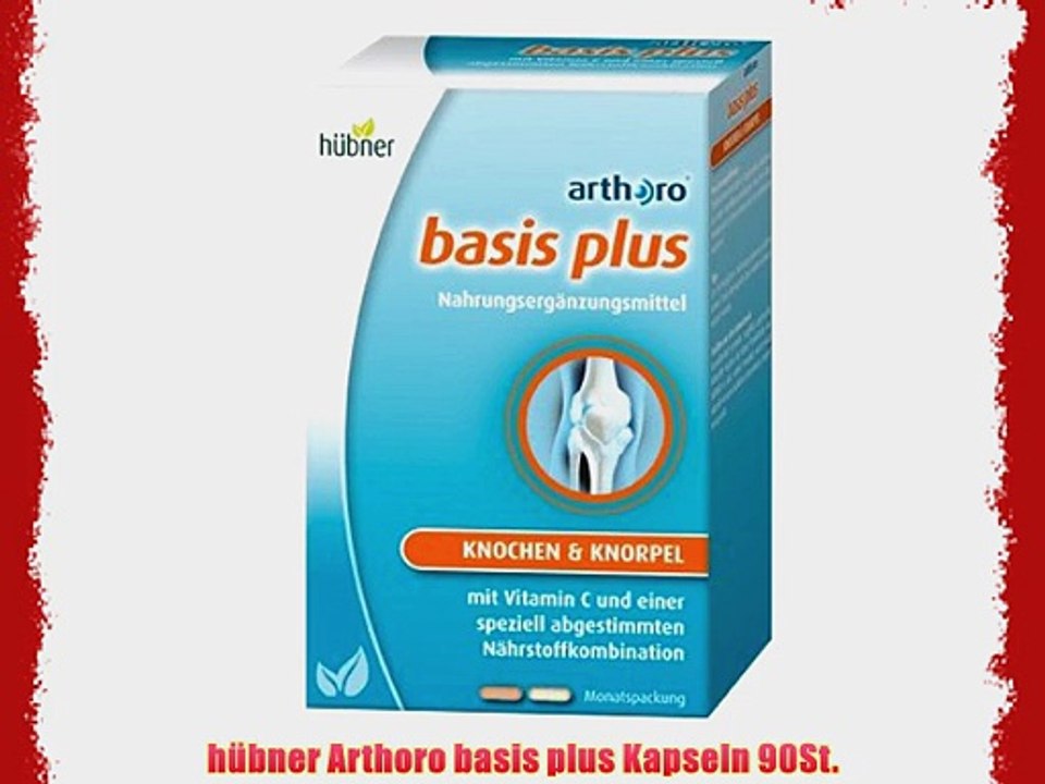 h?bner Arthoro basis plus Kapseln 90St.
