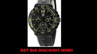 SALE TAG Heuer Men's CAU111E.FT6024 Analog Display Quartz Black Watch