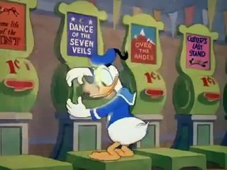 Pato donald - disfrutar por una moneda.