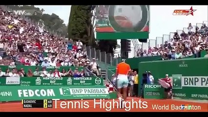 Highlights   Rafael Nadal vs Novak Djokovic   2015 Monte   Carlo Master