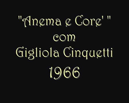 Gigliola Cinquetti - Anema e Core - 1966