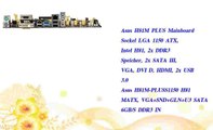 Asus H81M PLUS Mainboard Sockel LGA 1150 ATX  Intel