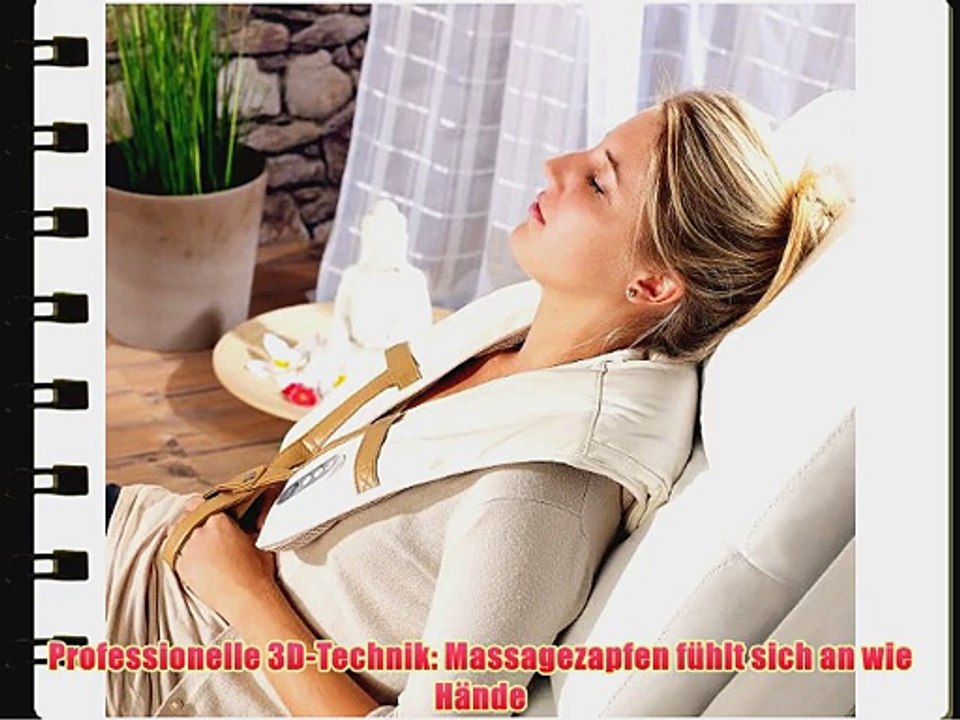 newgen medicals 3D-Profi-Massageger?t f?r traditionelle Klopfmassage