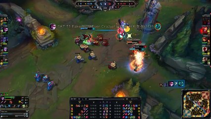 SKT T1 Faker - Vayne vs Ezreal - KR LOL SoloQ Highlights