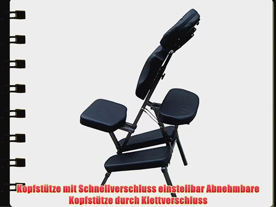 Kosmetikstuhl Massagestuhl Massageliege Massagebank Tattoo Kosmetik Stuhl Schwarz