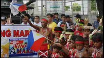 Filipinos protestan por la ocupación china de zonas en disputa
