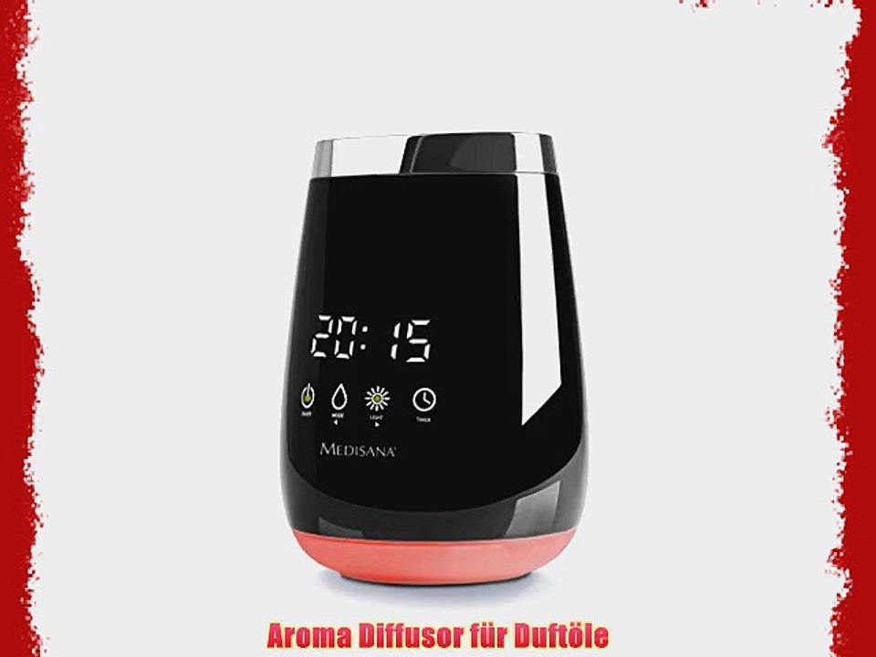 Medisana AD 640 Aroma Diffusor mit LED Wellness Licht