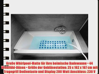 newgen medicals Whirlpoolmatte f?r die Badewanne