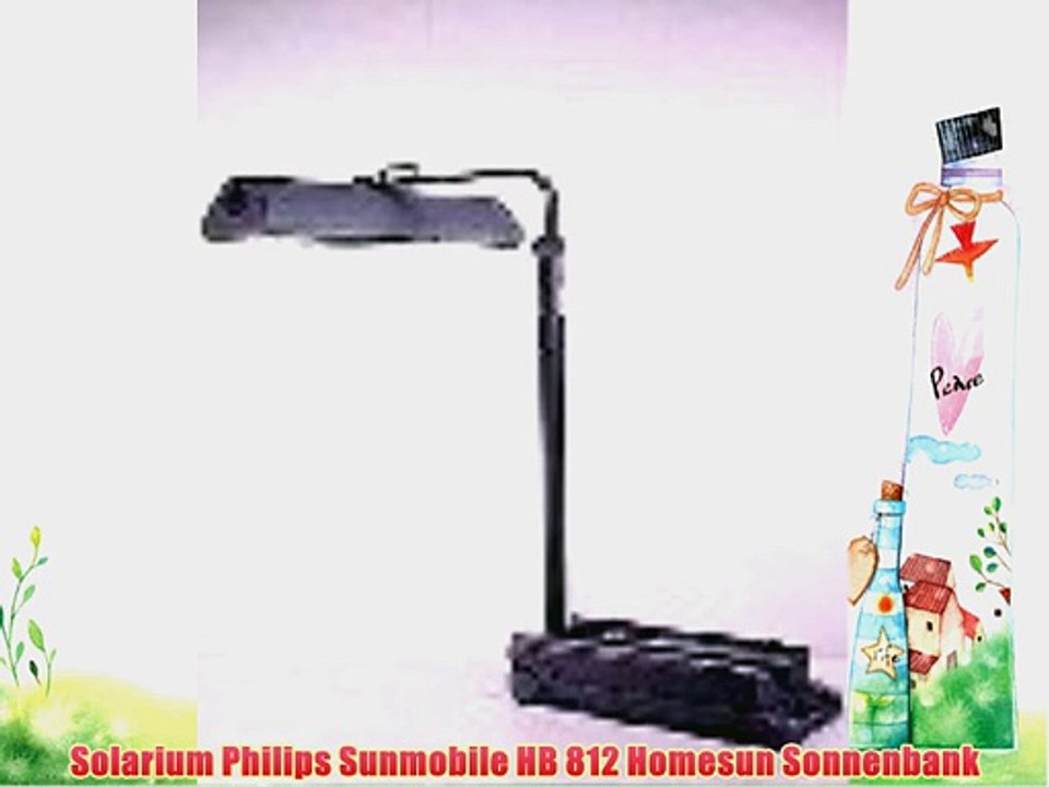 Solarium Philips Sunmobile HB 812 Homesun Sonnenbank