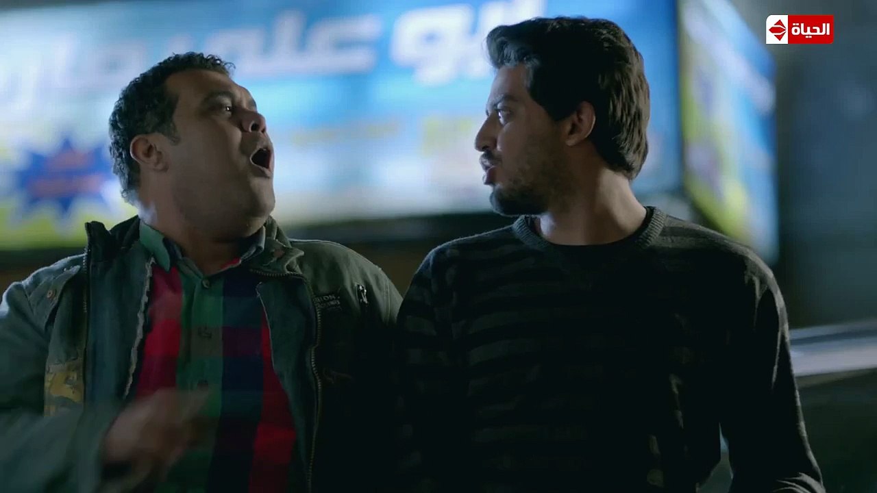 وش تانى - خفة دم نجم الكوميديا أحمد فتحى فى الحلقة 14 ... انزل من على كبوت العربية