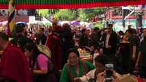 Arch Bishop Desmond Tutu teaches the Dalai Lama to dance :-)