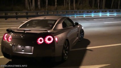 Nissan GTR vs Suzuki Hayabusa (0-300 Kmh)
