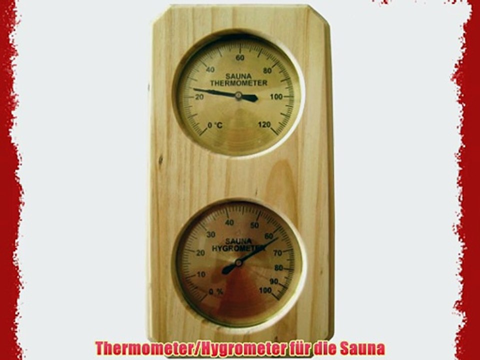 Dr. Richter Sauna-Thermo-Hygrometer