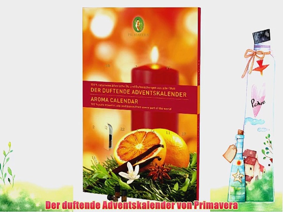 Der duftende Adventskalender von Primavera