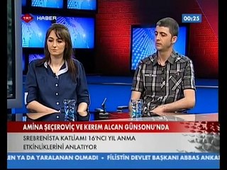 TRT Haber Günsonu - "8372" Srebrenitsa Katliamı Anma Projesi  23.06.2011