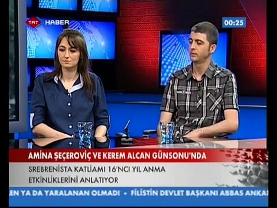 TRT Haber Günsonu - "8372" Srebrenitsa Katliamı Anma Projesi  23.06.2011