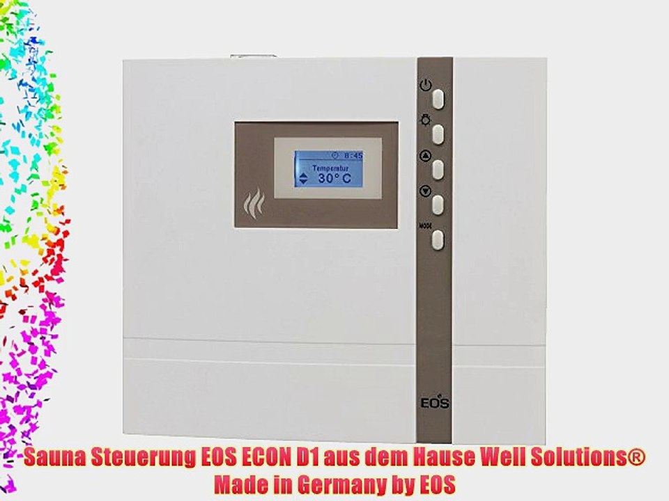 Sauna Steuerung EOS ECON D1 aus dem Hause Well Solutions? Made in Germany by EOS
