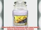 Yankee Candle Classic Housewarmer Gross Lemon Lavender Duftkerze Raum Duft im Glas / Jar 1073481E