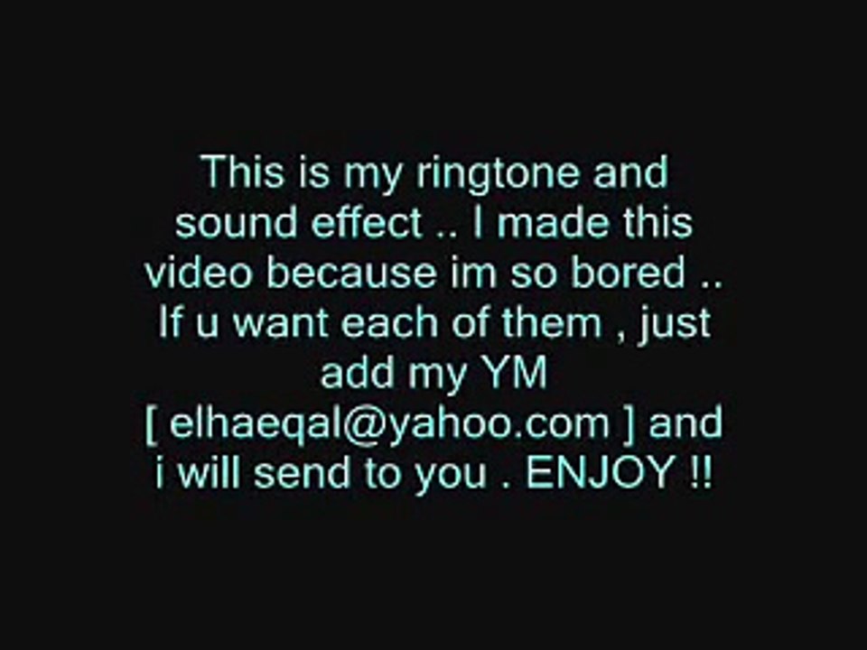 Ringtone and Sound Effect