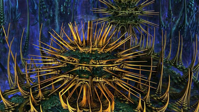 Fractal Worlds - Mandelbulb 3D fractals Ultra HD 4K 2160P psychedelic chillout