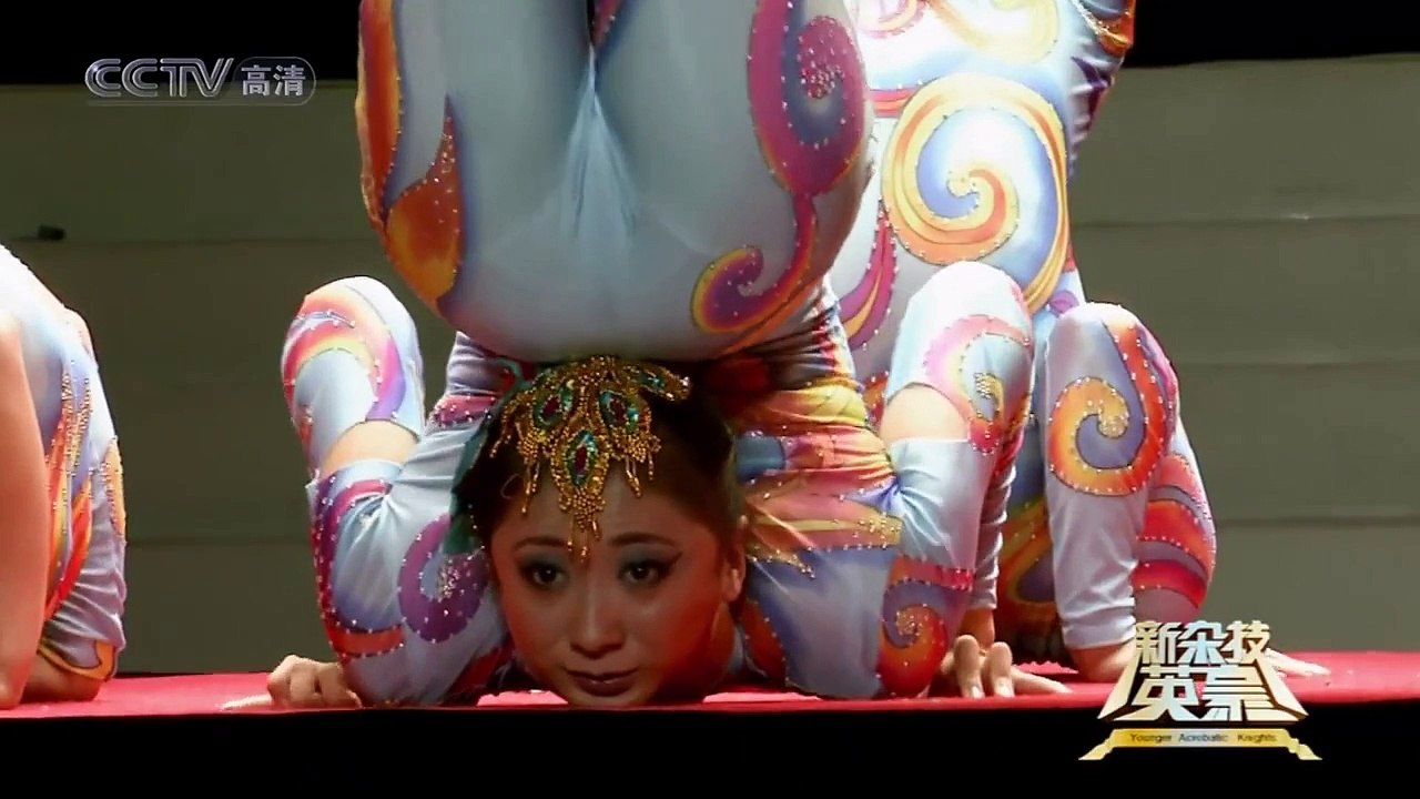 [杂技 2009-10-05 1080HD] 五人柔术