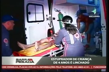 Estuprou criança de 4 anos e foi espancado até a morte