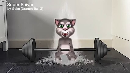 funny Toons Tom Powerlifting