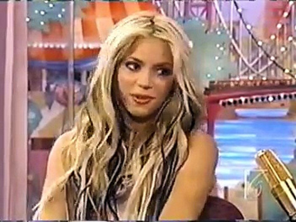 Shakira interview on the Rosie O'Donnell show