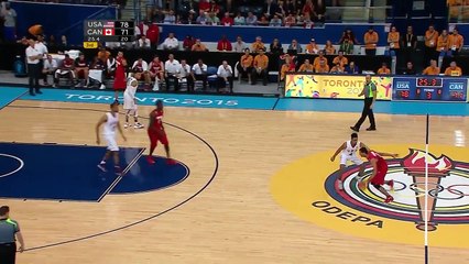 Les highlights de Jamal Murray - Pan American Games - Canada vs USA (24/07/2015)