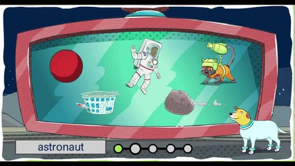 Martha Speaks Socks In Space Cartoon Animation PBS Kids Game Play Walkthrough