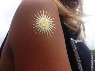 Metallic Tattoos