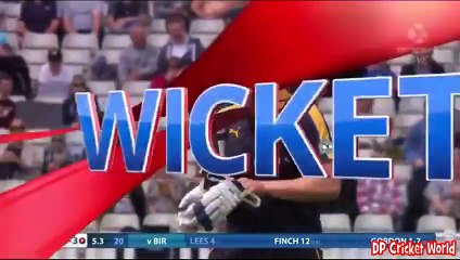 Recordo Gordon 3 Wickets for 30 vs Yorkshire   NatWest T20 Blast 2015