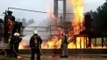 FireAde 2000 Prácticas de bomberos en Seganosa Extinción de Carburante Baja expansión Petrol Fire
